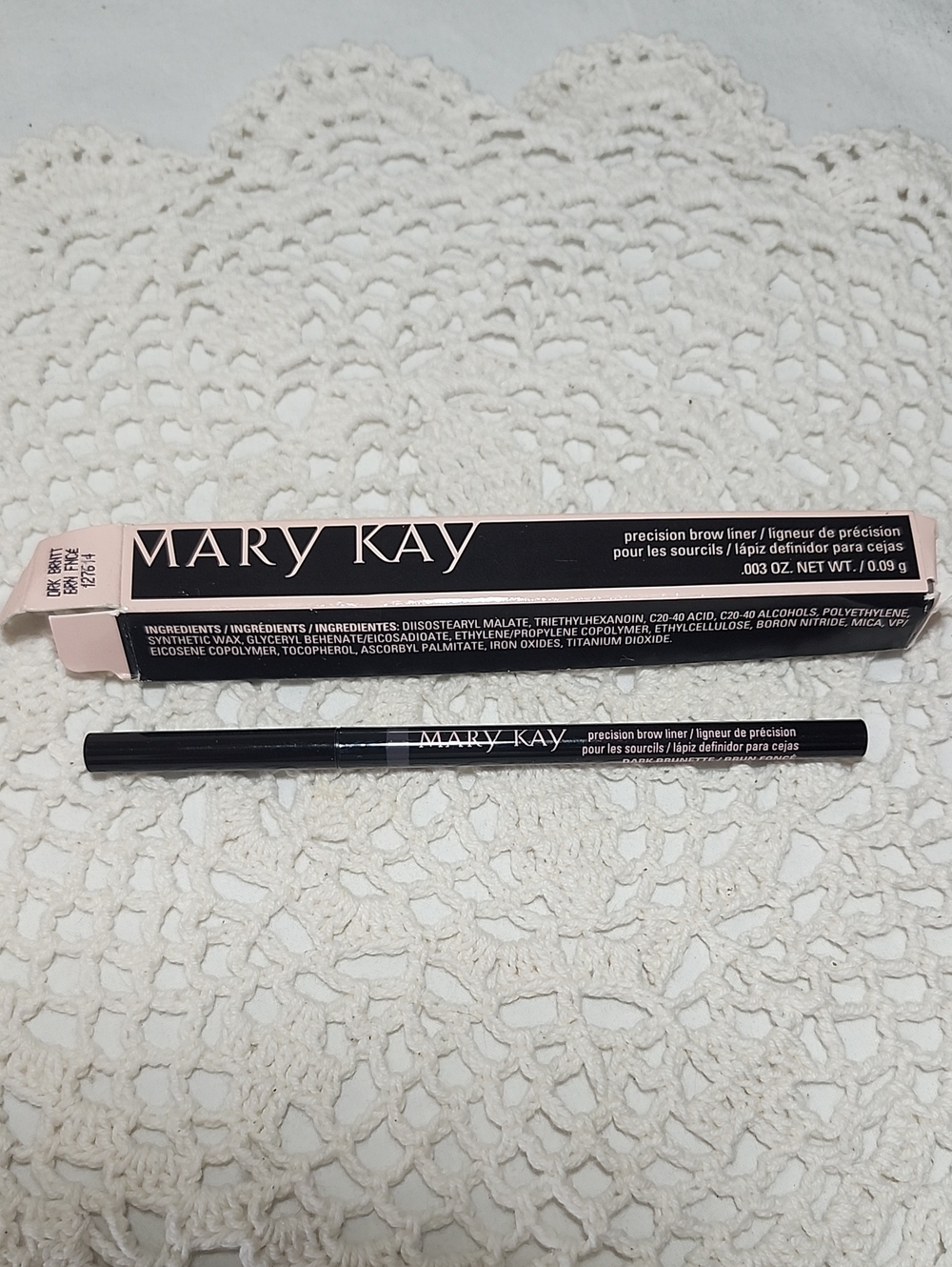 Mary Kay Precision Brow Liner Dark Brunette #127614 New In Box